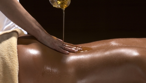 NOUVEAU Massage à l'huile d'Argan